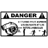Avertissement Turbo: Enfants et Animaux