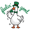 Glücksduck-Leprechaun-Geist