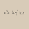 alles darf sein – Reduziertes Script Poster