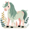 Cheval Poney Mignon