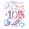 Sirène 10e anniversaire 10 ans