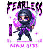 Ninja Girl Chibi with Katana
