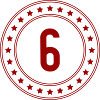 Red Victory Badge 6