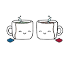 Bes-teas – Kawaii Friendship Tea Pun