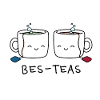 Bes-Teas – Funny Tea Pun Design