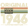 Original 1946 Limited Edition Retro