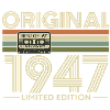Original 1947 Limited Edition Retro
