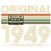 Original 1949 Limited Edition Retro