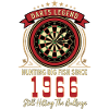 Urodziny Darts T-shirt 1966, Legend Darts