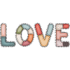 Love Patchwork Nähen Handarbeit Design