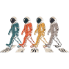 Astronaut Crossing T-Shirt – Space Walk