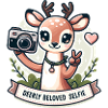 Deer Selfie Cartoon: Deerly Beloved