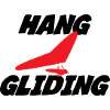 Hang Gliding Centered Wing Badge