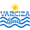 Varkiza Sun and Sea Waves Logo