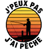 I can't I peach – sunset