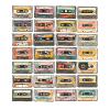 Kassettebånd Retro 80'er Musik Mixtape