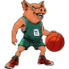 Pig Basketball Player / Basketball Sow