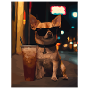 Chihuahua Night Shine with Sunglasses