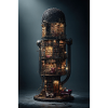 Library Tower in a Glass Dome