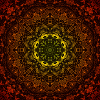 Kaleidoscope Mandala Magic of the Night