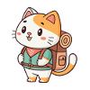 Backpacking Adventure Cat