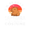 Véritablement un capybara costumé humain capybara