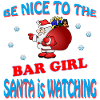 SANTA BAR GIRL