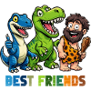 Dino Best Friends Caveman Comic