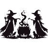Witch's Cauldron Witch Magic Duo