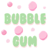 Bubble Gum Pastel Retro-Typografie