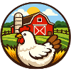 Chicken on the Farm – Rundt mærkedesign