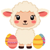 Sheep at Easter