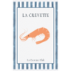 La Crevette French Shrimp Poster