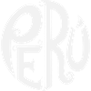 Peru - Ornate Typography