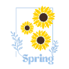 Spring Sunflower Shirt