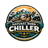 Naturally Chill Sloth Badge
