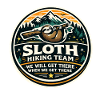 Sloth Hiking Team We're Coming
