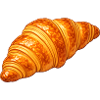 Croissant Illustration Golden Brown Pastry