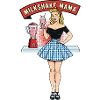 Milkshake Mama Retro Pinup