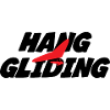 Intense Red Hang Gliding Graphic