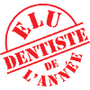 Tampon Élu Dentiste de l'Année
