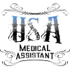 USA Medical Assistant Vintage filigrangrafik