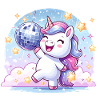 Pastel Unicorn Disco Party