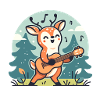 Waldhirscheh Guitarre