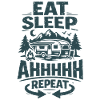 Camping Adventure Caravan | Eat Sleep Repeat