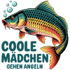 Coole Mädchen Angeln Karpfen