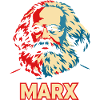 Karl Marx Pop Art Portrait