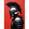 Spartan Warrior Red