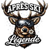 Après Ski Legend Piste Deer Gift