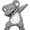 Dab Koala Motif – Cartoon Koala